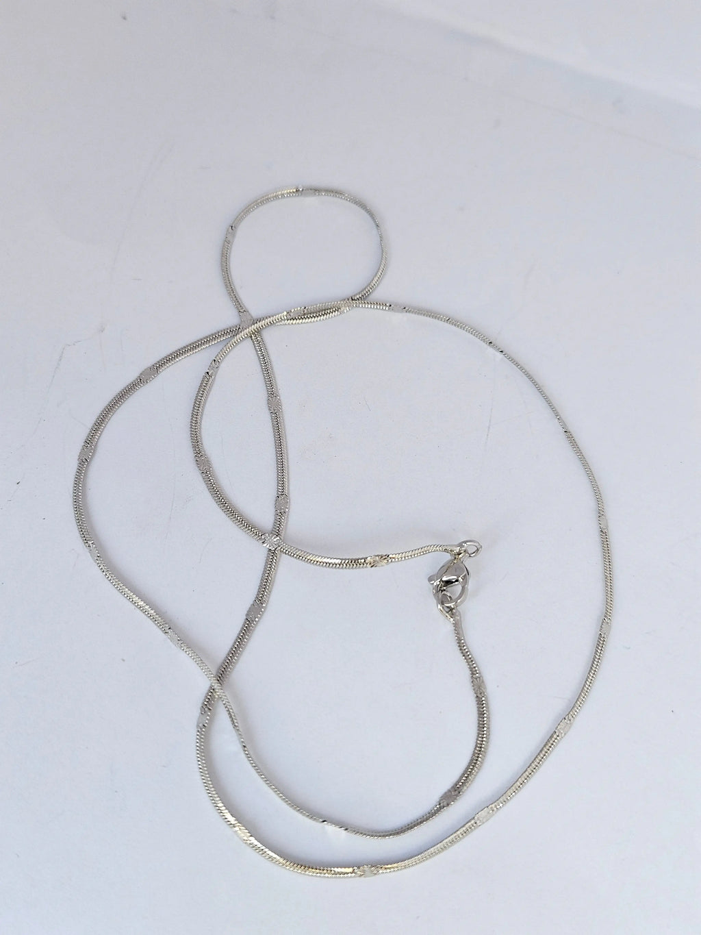 Classic Italian Style Snake Chain Necklace with Delicate Bead Accents – Minimalist Gold & Silver Plated Daily Wear Jewelry