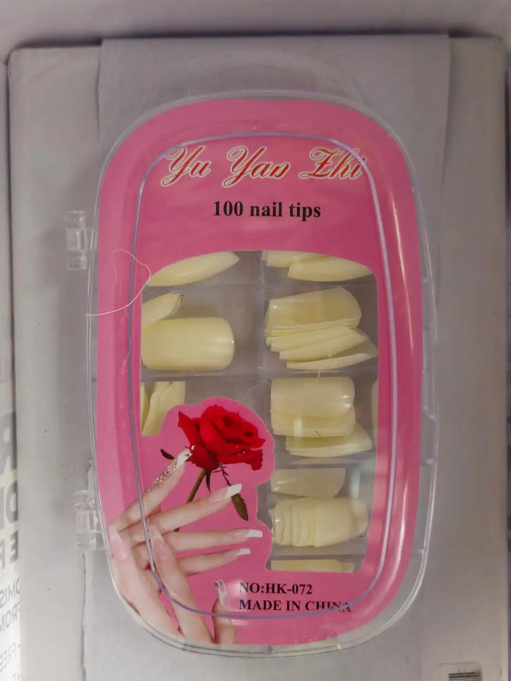 100 Pcs Clear Transparent Artificial Nails – Professional DIY Nail Tips for Extensions & Art