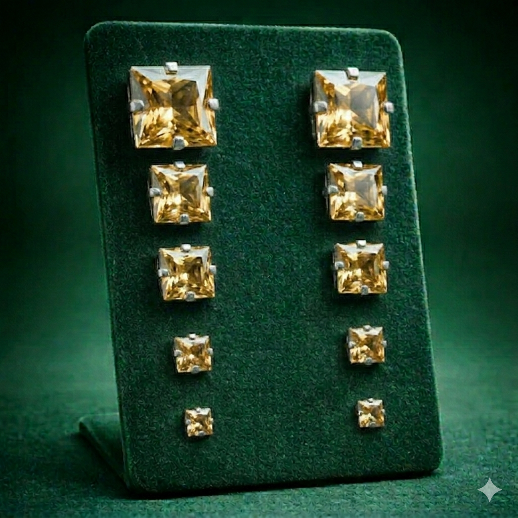 Premium Luxury Collection – Handcrafted Gold-Plated Metal Jewelry with High-Grade Stones