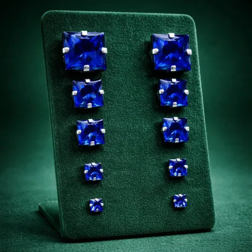 Premium Luxury Collection – Handcrafted Gold-Plated Metal Jewelry with High-Grade Stones